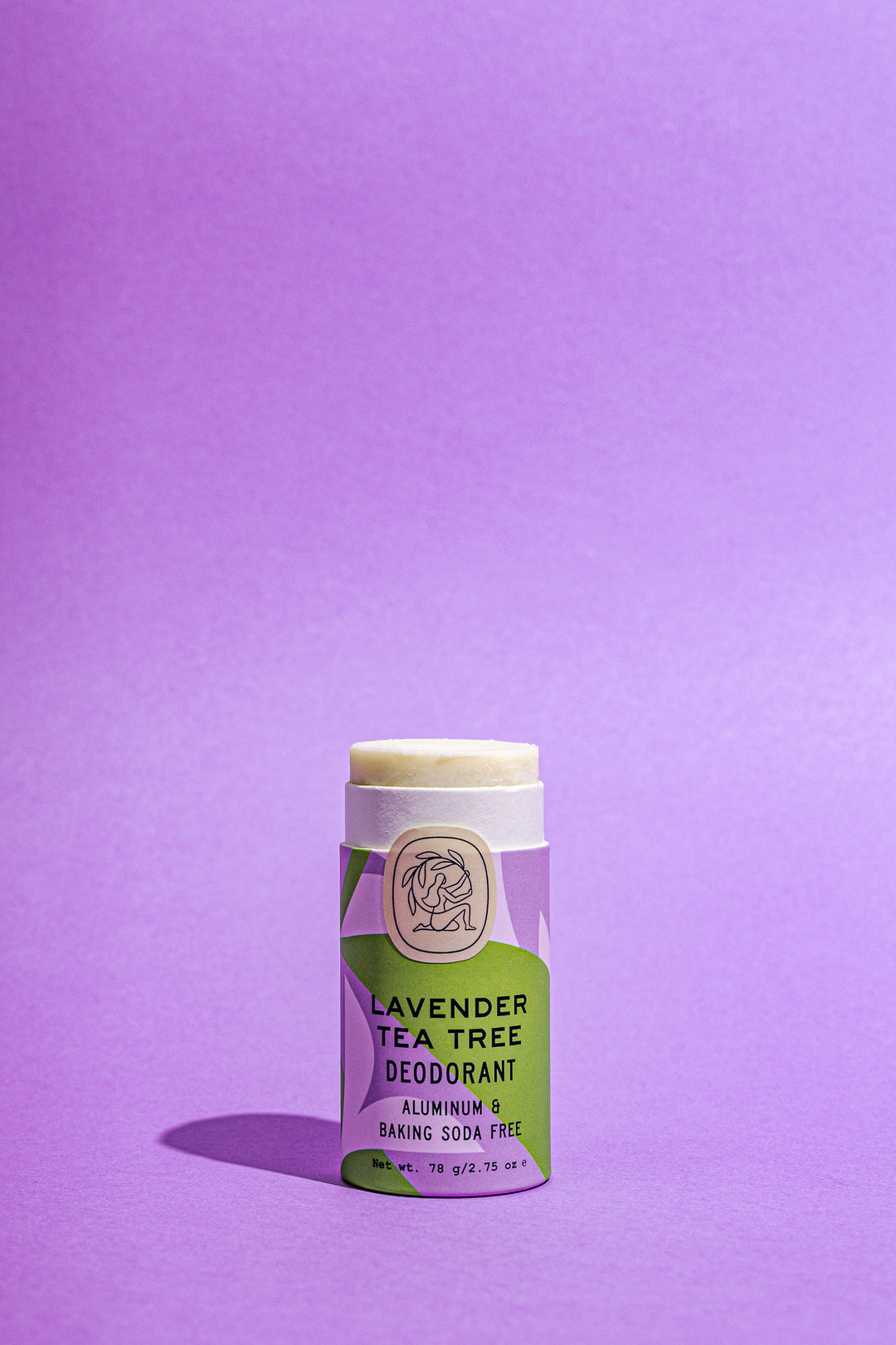 Biodegradable Lavender &amp; Tea Tree Deodorant, 2.75 oz