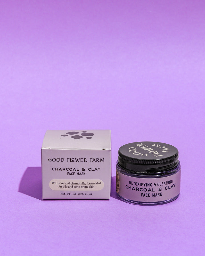 Organic Charcoal Clay Detox Face Mask