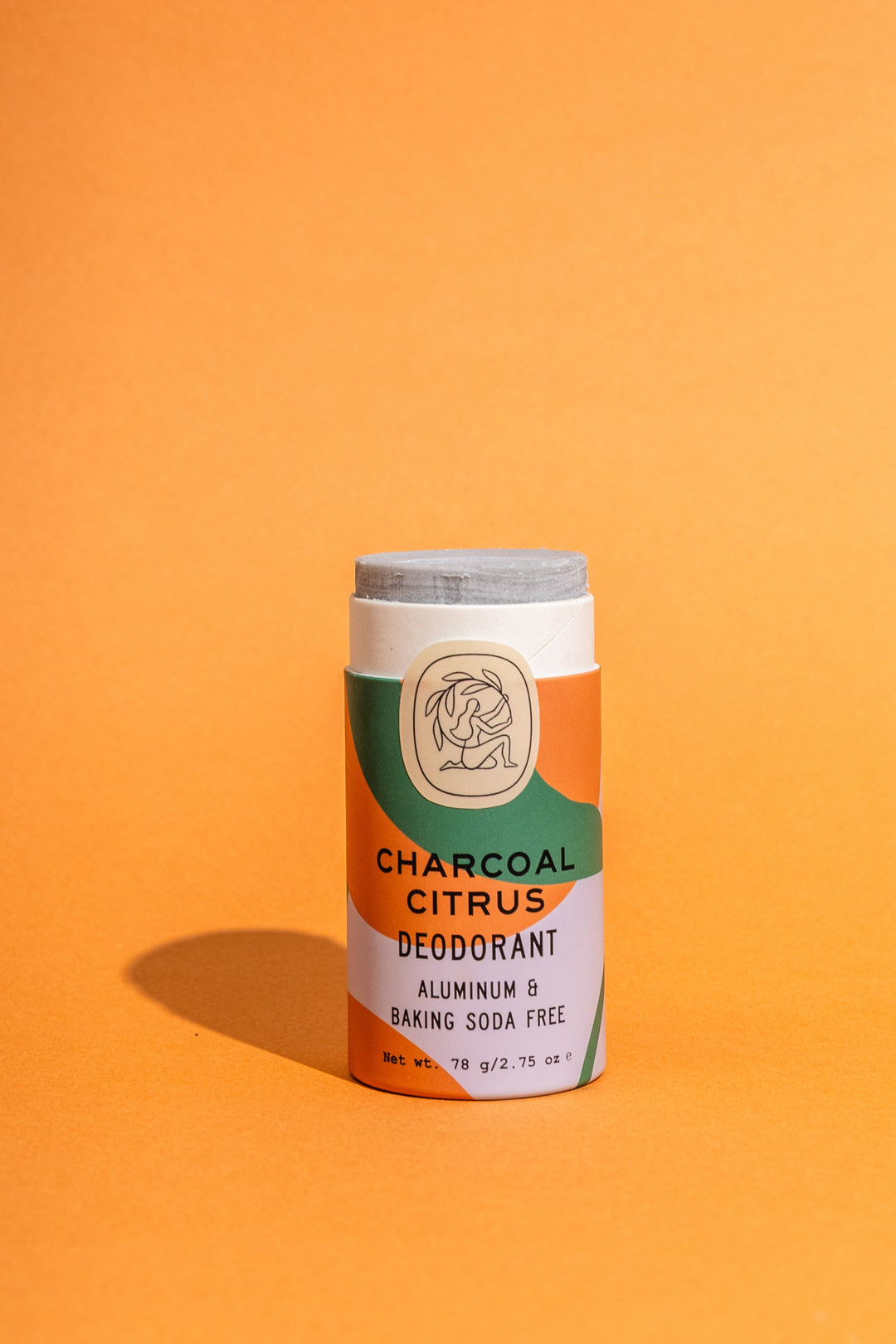 Biodegradable Charcoal Citrus Deodorant, 2.75 oz