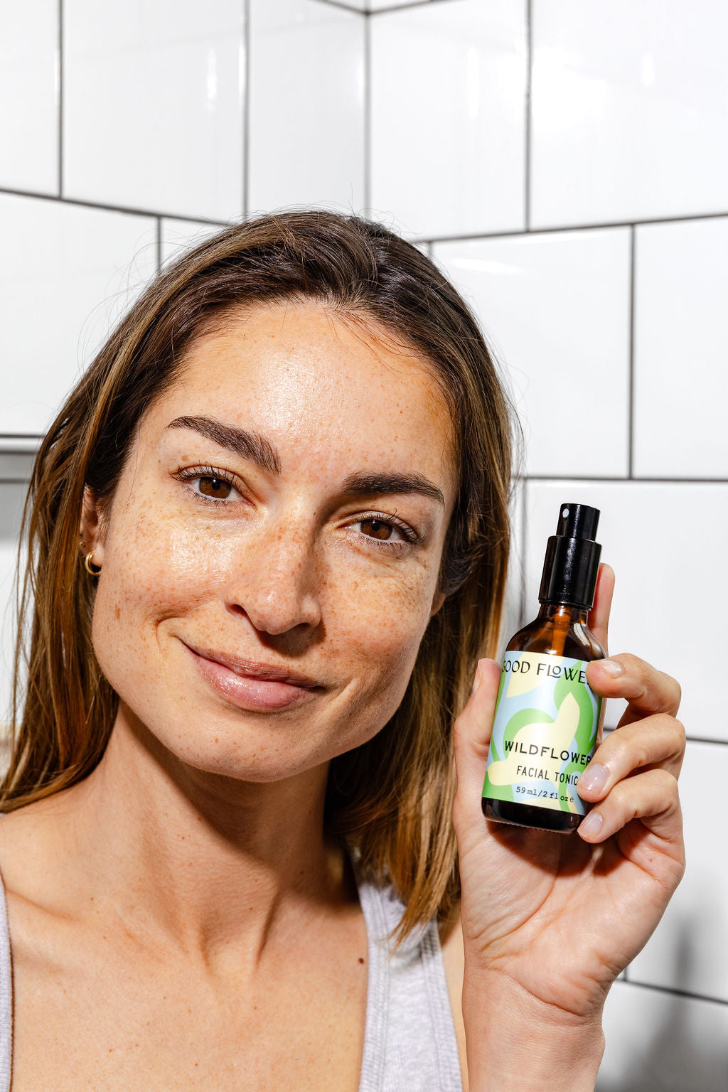 Organic Wildflower Facial Tonic Mist, 2 oz.