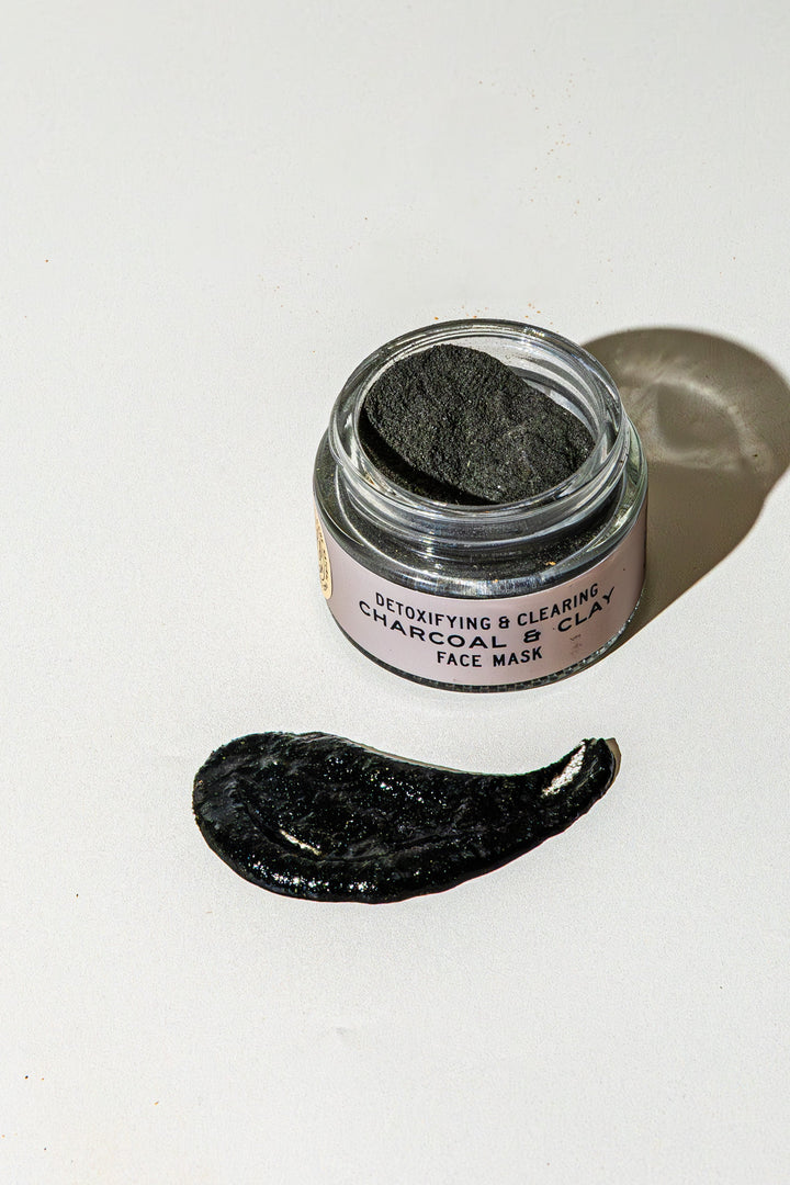 Organic Charcoal Clay Detox Face Mask