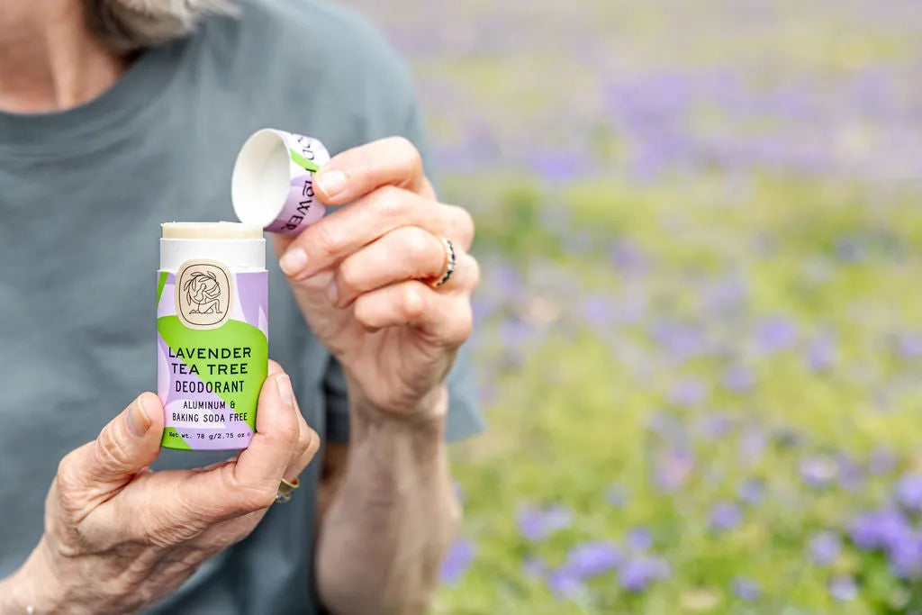 Lavender Tea Tree Deodorant Tube