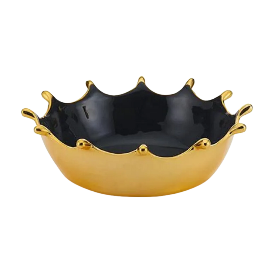 Graphite Sand-Cast Enamel Serve Bowl