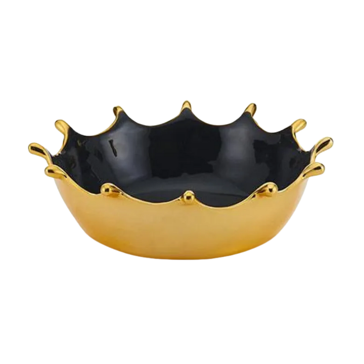 Graphite Sand-Cast Enamel Serve Bowl