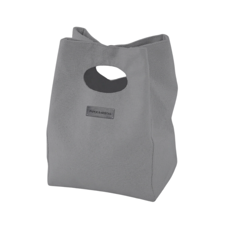 Recycled Canvas Washable Lunch Bag, Water-Resistant