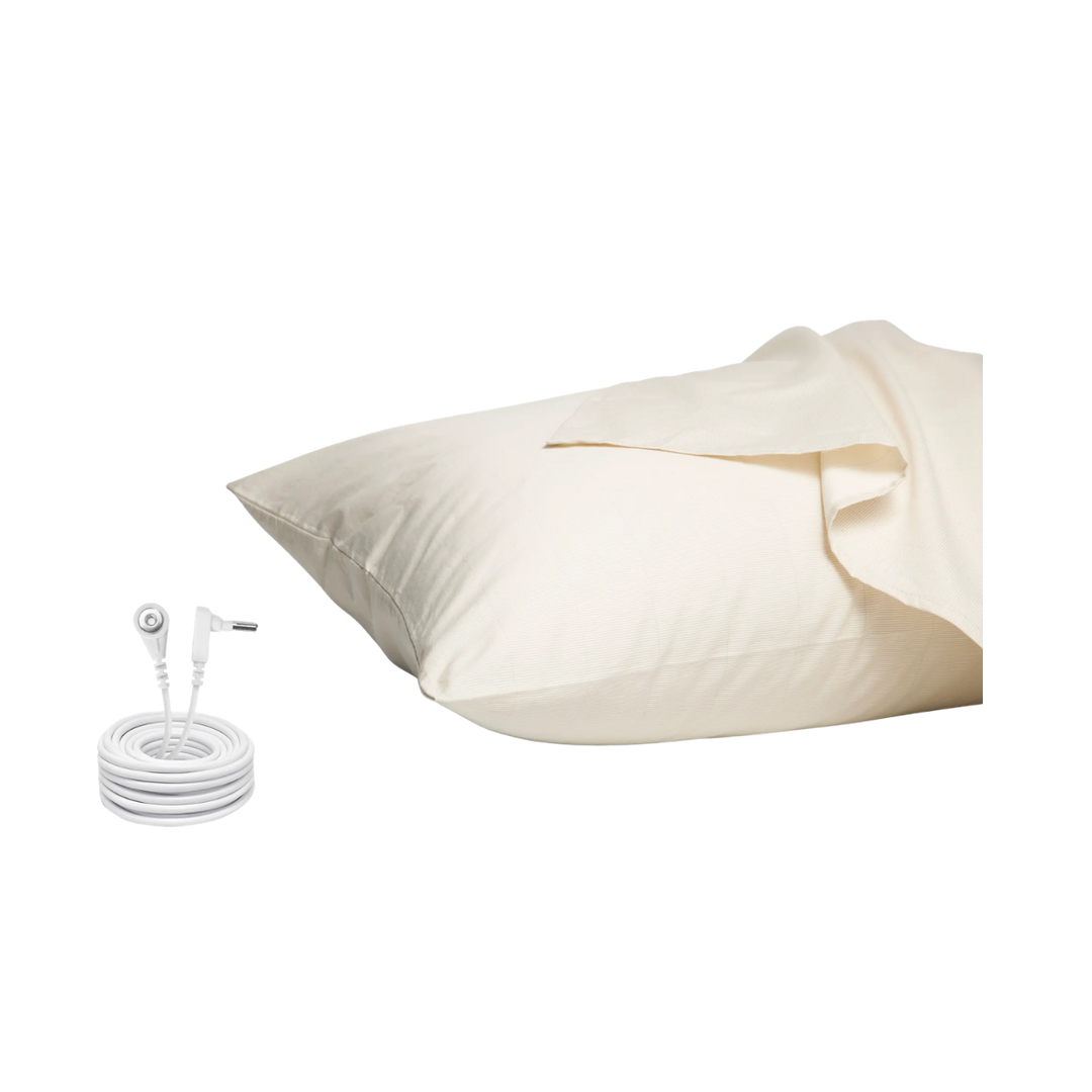 Grounding Pillowcase Silver Thread