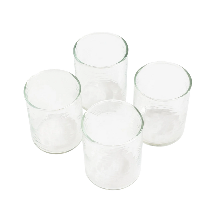 Hammered Glass Drinkware Set