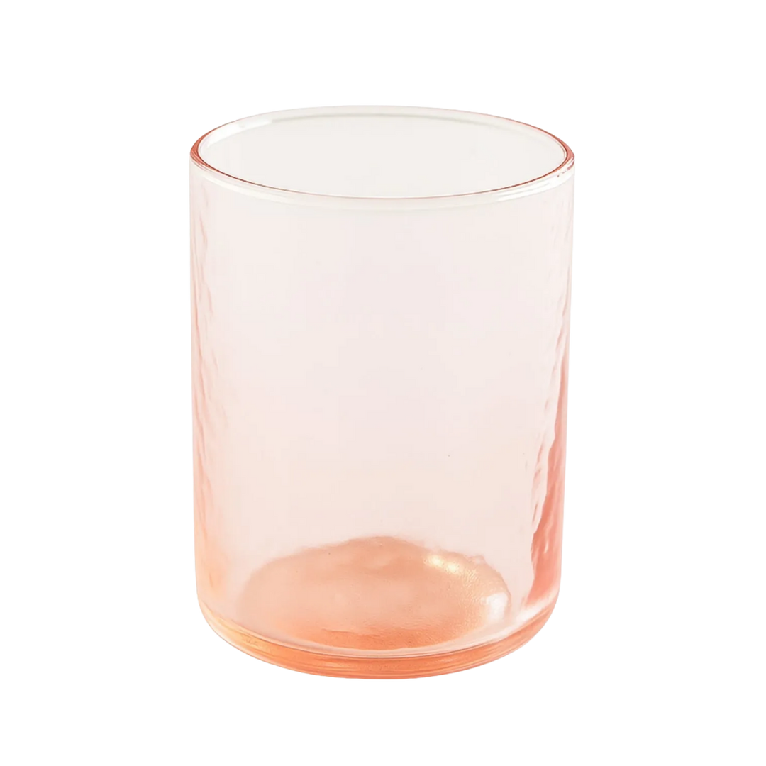 Hammered Glass Drinkware Set