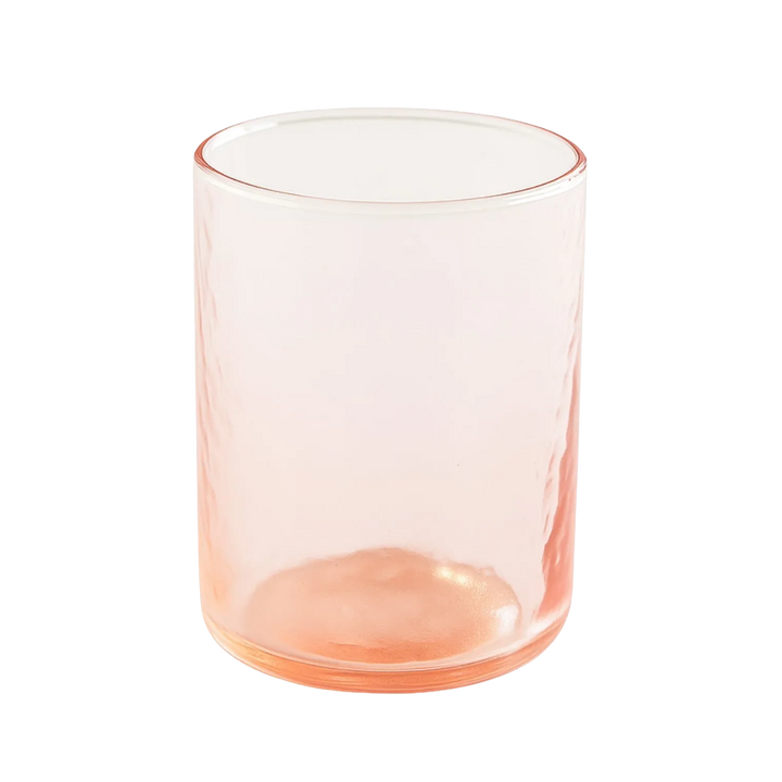 Hammered Glass Drinkware Set