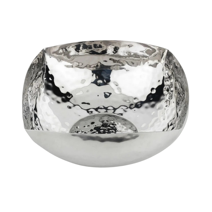 Hammered Steel Salad Bowl 11"