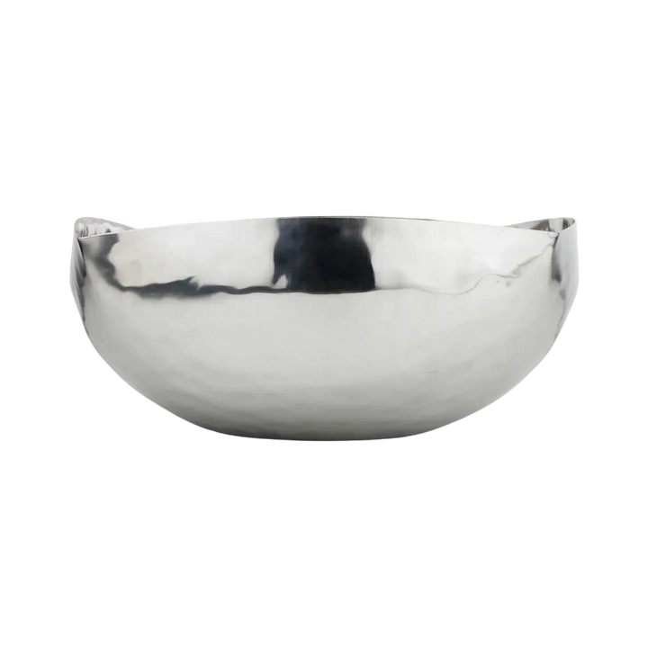 Hammered Steel Salad Bowl 11"