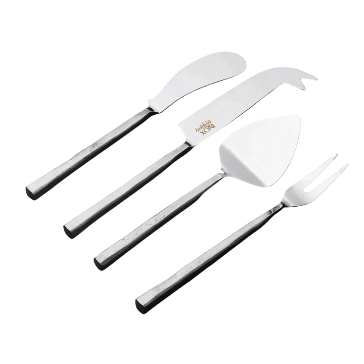 Handcrafted 18/8 Stainless Steel Cheese Serveware, 4 Ct.