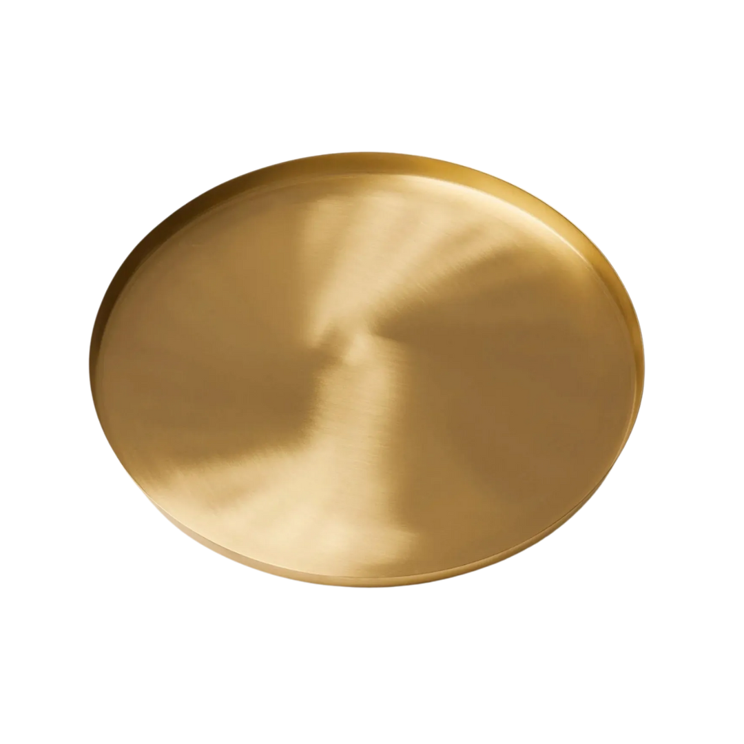 Handcrafted Pure Brass Heirloom Serving Platter