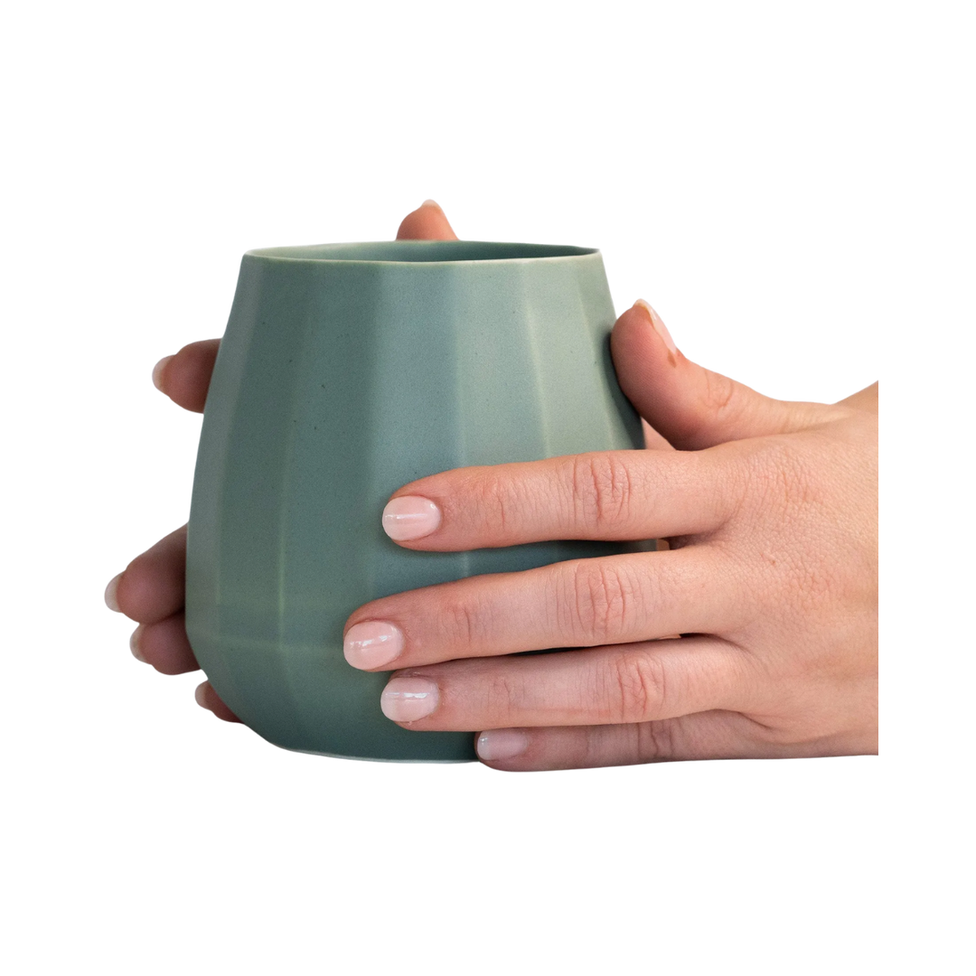 Handmade Ceramic Stemless Wine Cup