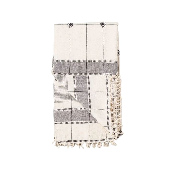 Handwoven Cotton King Bedspread