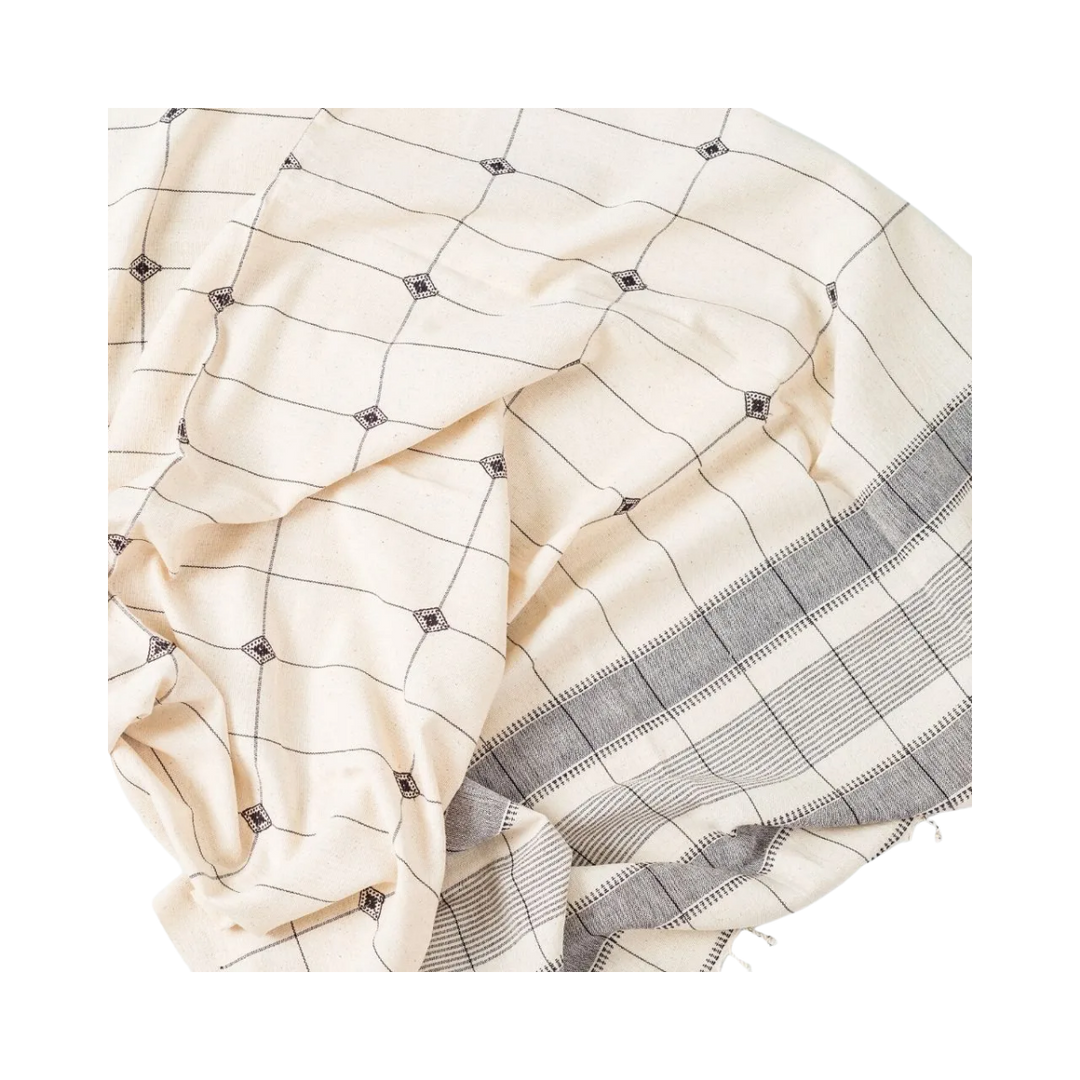 Handwoven Cotton King Bedspread