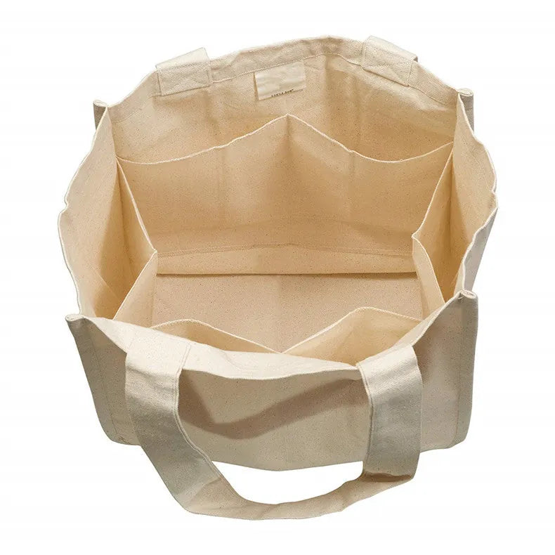 Canvas Mesh Produce Tote Bag