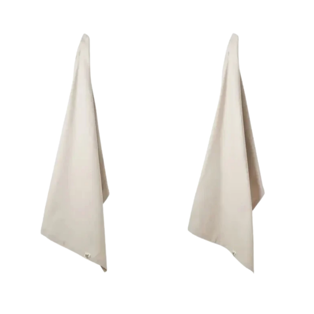 Herringbone Cotton Tea Towel Set