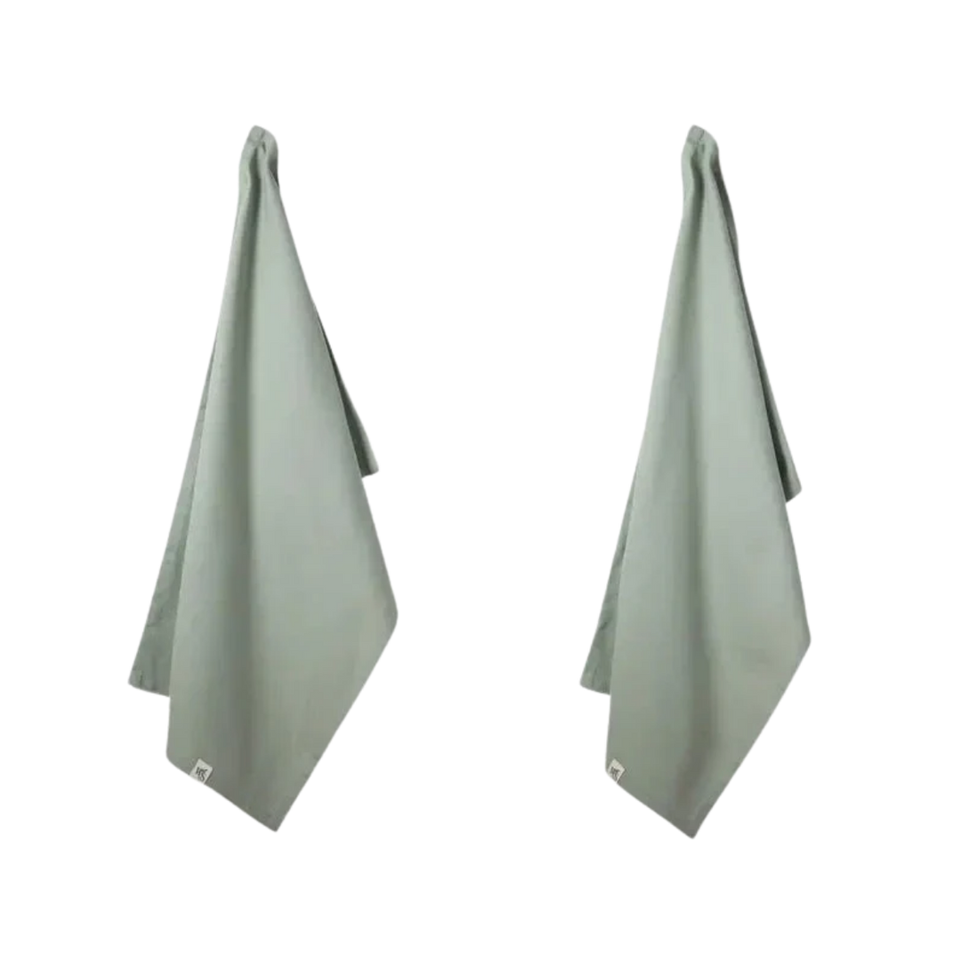 Herringbone Cotton Tea Towel Set