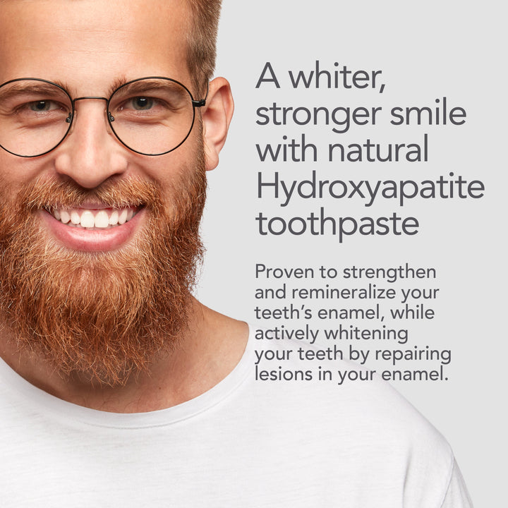Vegan Hydroxyapatite Oral Care Toothpaste, 4 oz.