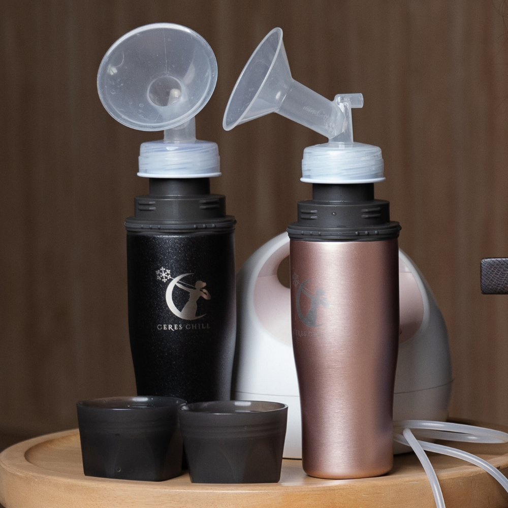 Plastic-Free Mini Breastmilk Chiller, Travel-Ready