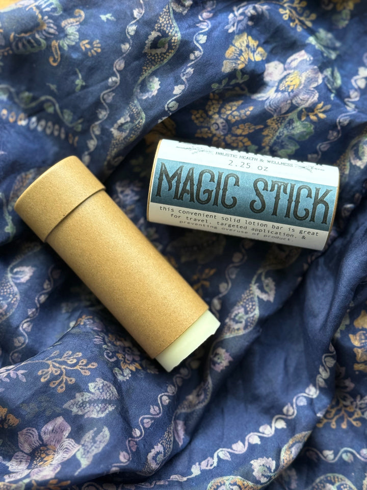 Handcrafted Organic Tallow Vanilla Body Lotion Stick, 2.25 oz.