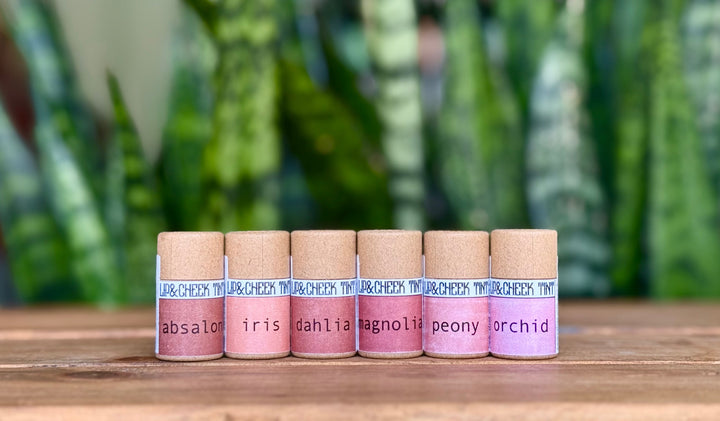 Handcrafted Tallow Lip &amp; Cheek Tint, Buildable Color