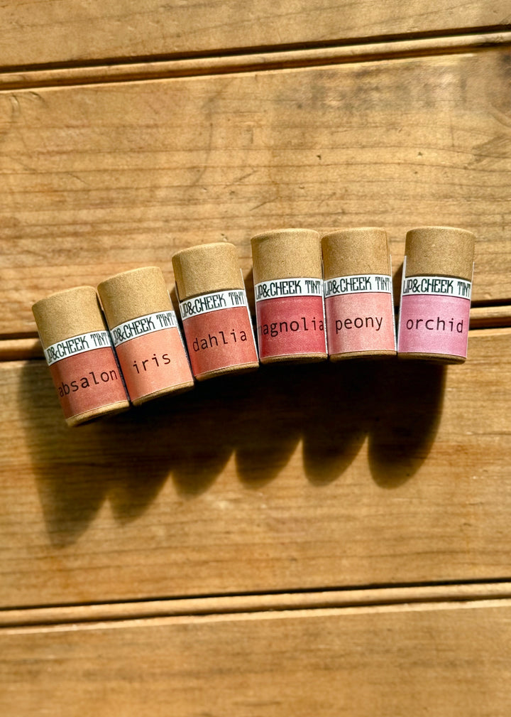 Handcrafted Tallow Lip &amp; Cheek Tint, Buildable Color