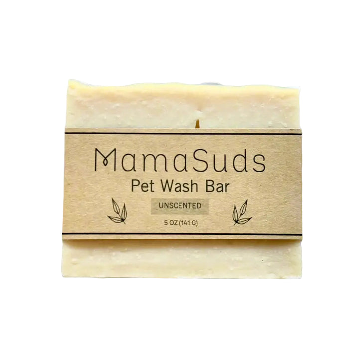 Biodegradable Castile Olive Oil Pet Wash Bar, 5 oz.