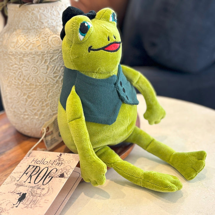 Frog Plushie &amp; Story Book Set