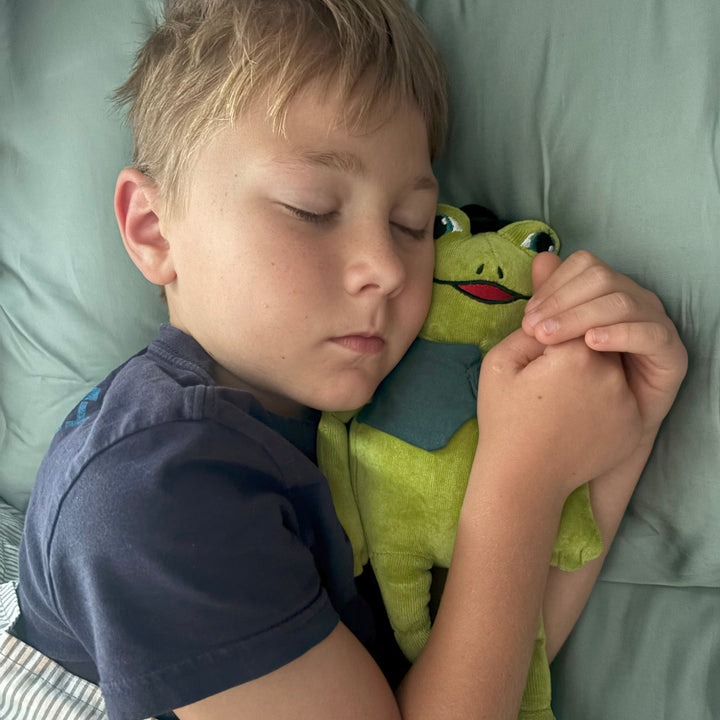 Organic Cotton Frog Plushie &amp; Book Set, 7 Ct.