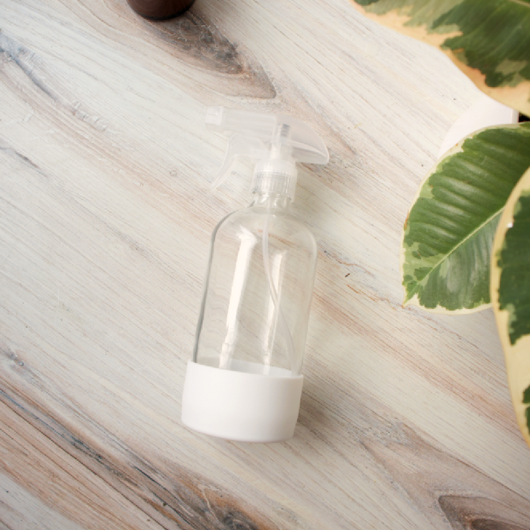 Recycled Glass Household Spray Bottle, Clear, 16 oz.