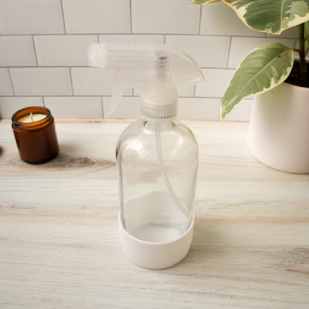 Recycled Glass Household Spray Bottle, Clear, 16 oz.