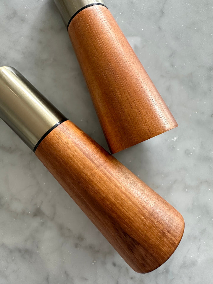 Handcrafted Acacia Wood Salt &amp; Pepper Grinders, 2 Ct.