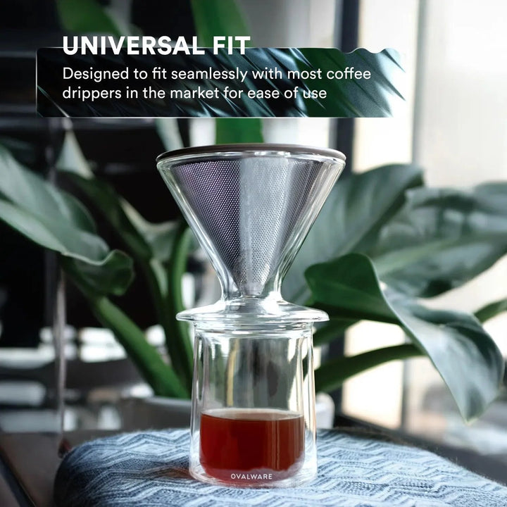 Handcrafted Double-Wall Borosilicate Tasting Glass, 12 oz.