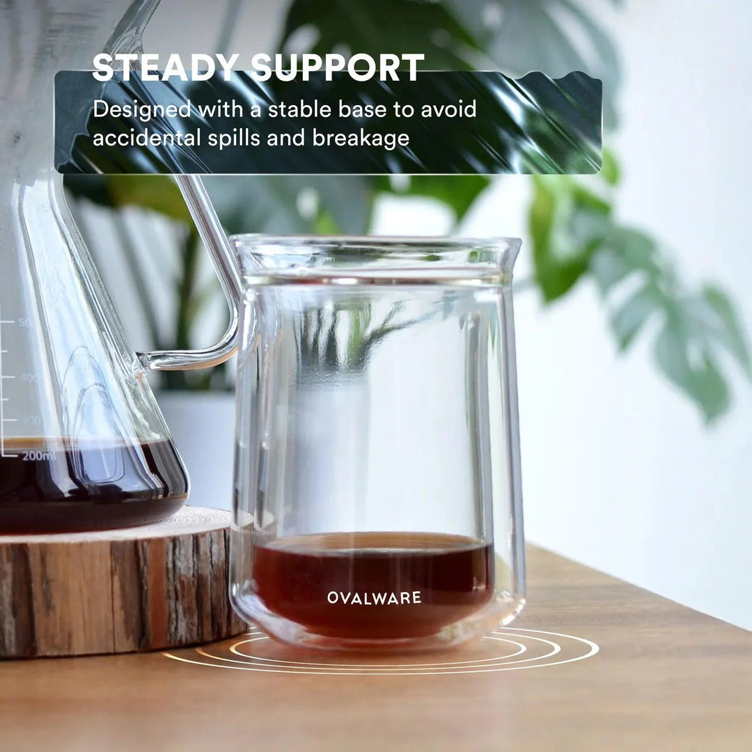 Handcrafted Double-Wall Borosilicate Tasting Glass, 12 oz.