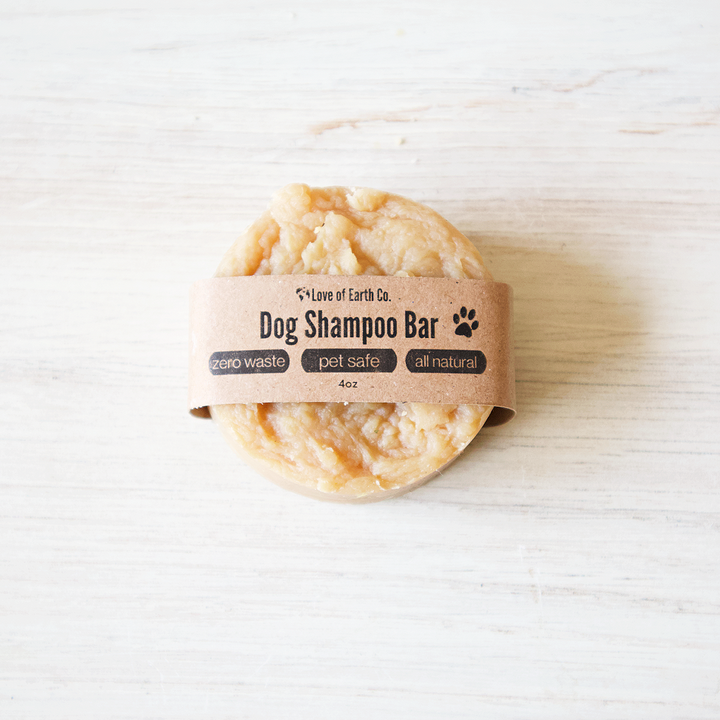 Zero Waste Neem Oil Dog Shampoo Bar, Pet Care