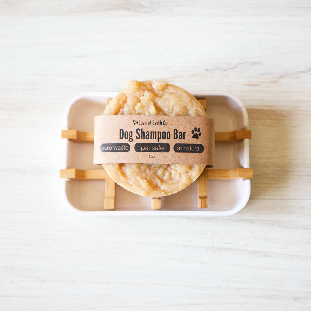 Zero Waste Neem Oil Dog Shampoo Bar, Pet Care