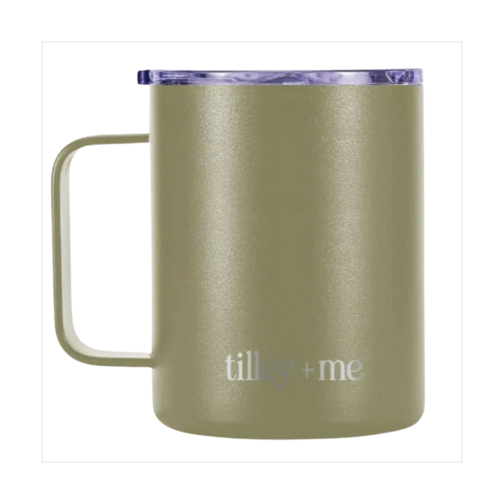 Insulated Camping Mug With Handle