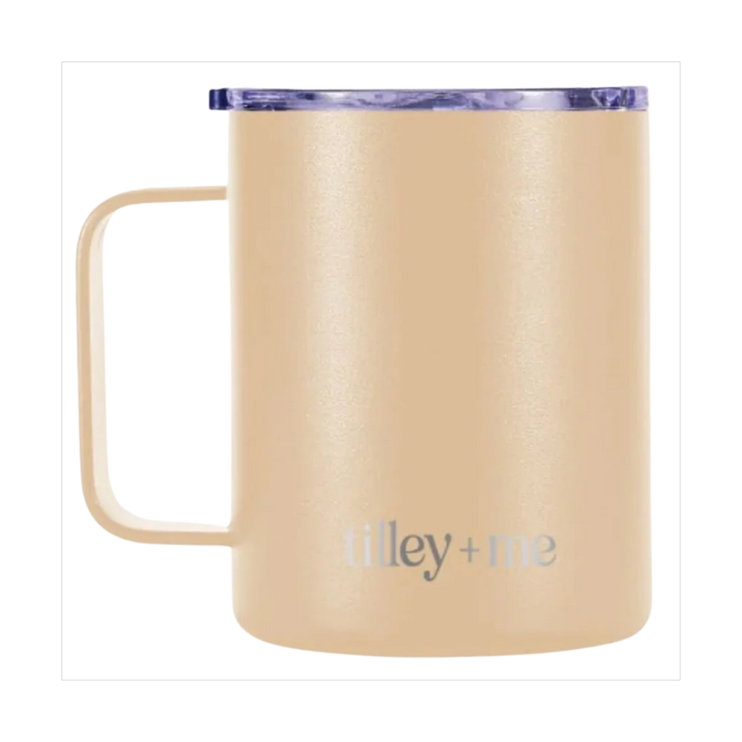 Insulated Camping Mug With Handle