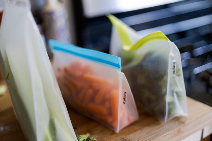 BPA-Free PEVA Food Storage Bags, S/M/L, 3 Ct.