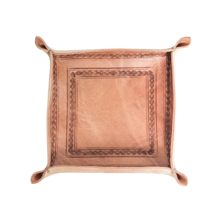 Juniper Artisan Leather Valet Tray