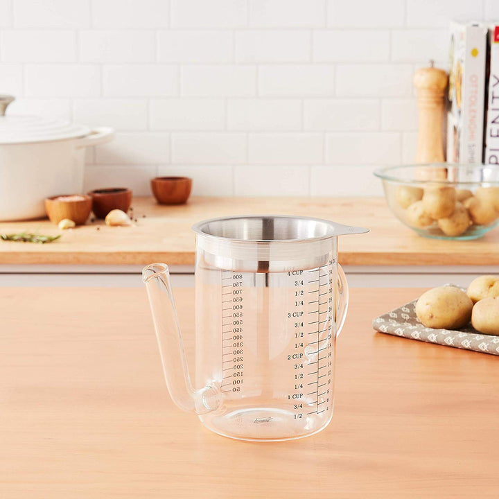 Borosilicate Glass Gravy Separator, 34 oz.