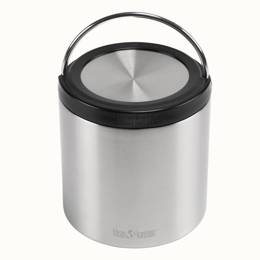 Recycled Stainless Steel Insulated Food Canister, 32 oz.
