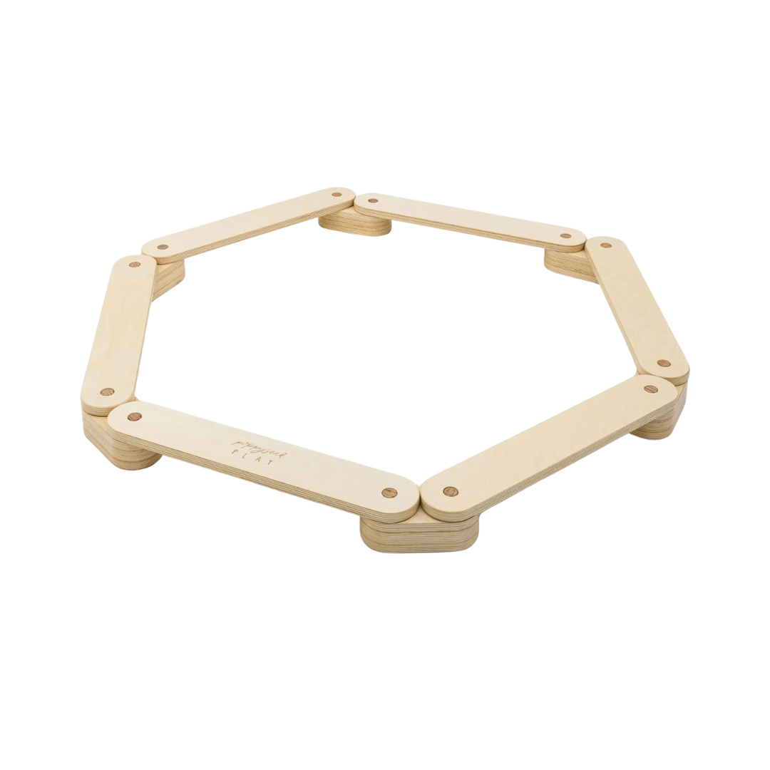 Kids Wooden Balance Beam Set