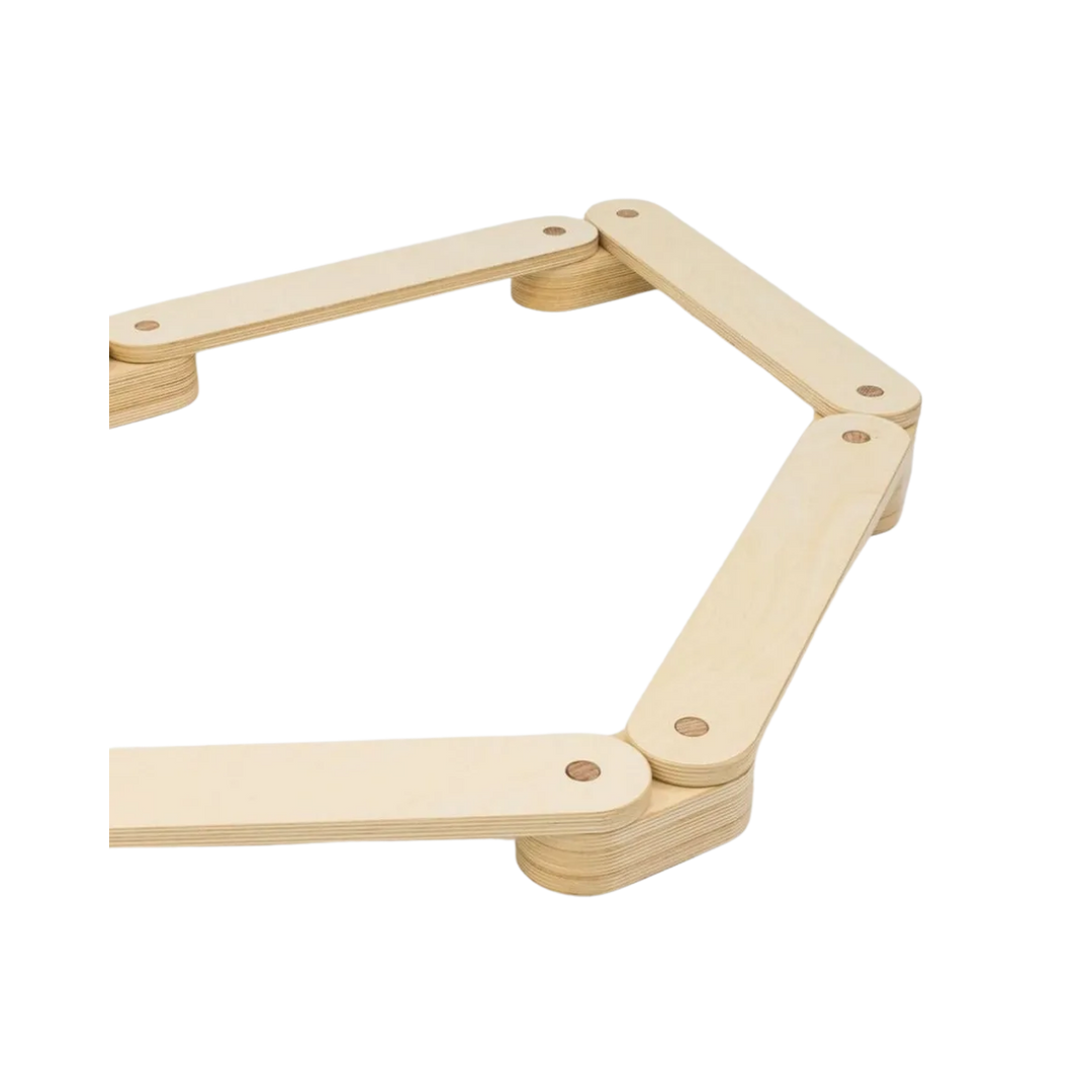 Kids Wooden Balance Beam Set