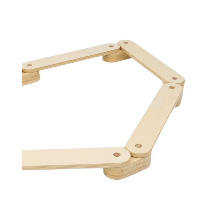 Kids Wooden Balance Beam Set