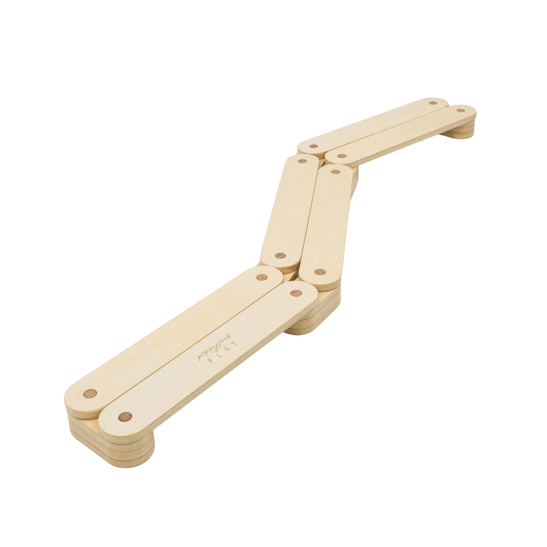 Kids Wooden Balance Beam Set