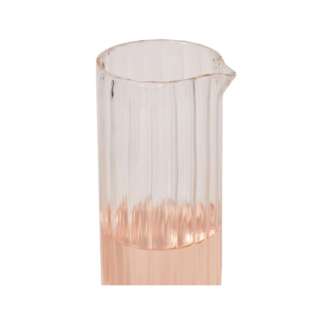 Kira Mouth-Blown Glass Pitcher