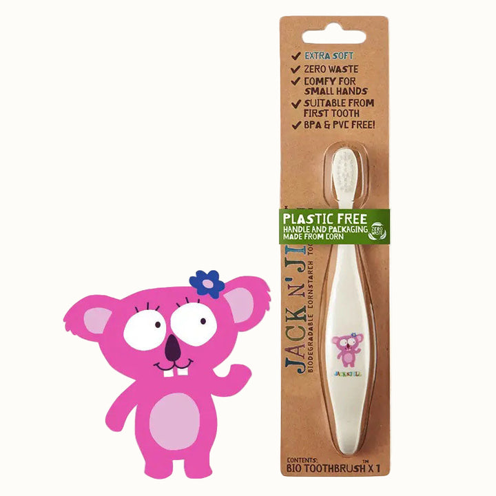 Biodegradable Cornstarch Kids Oral Care Toothbrush